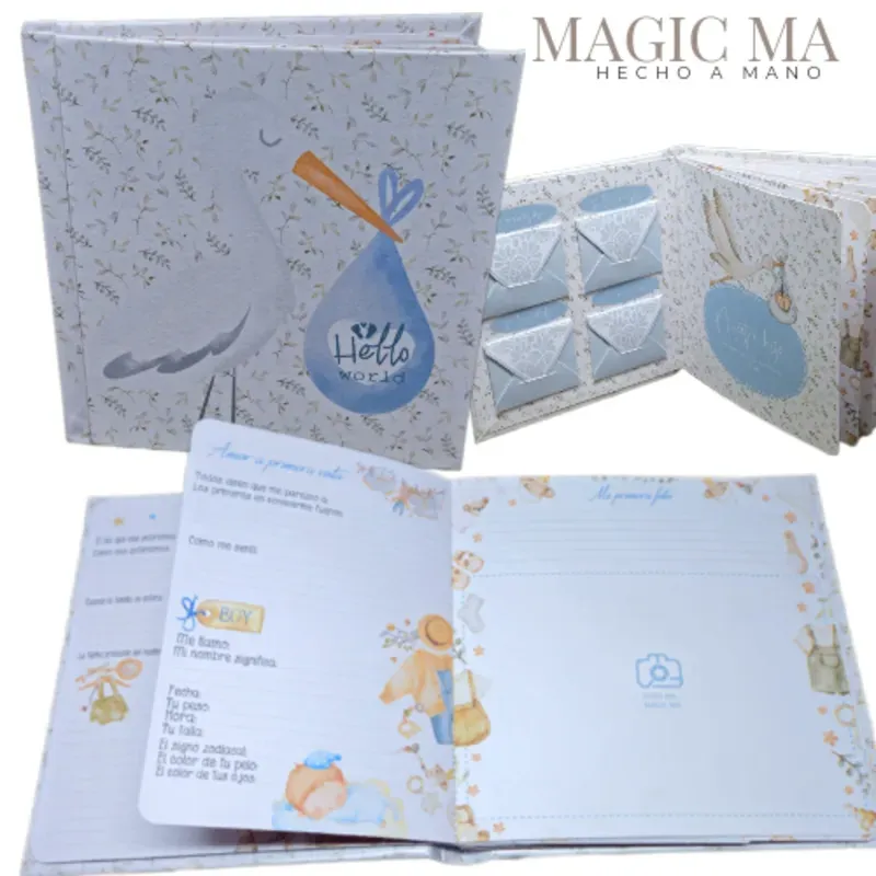 MINI ÁLBUM DE BEBÉ 0-1 AÑO