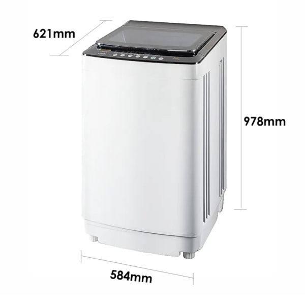 Lavadora automática hys 9 kg con secado al vapor