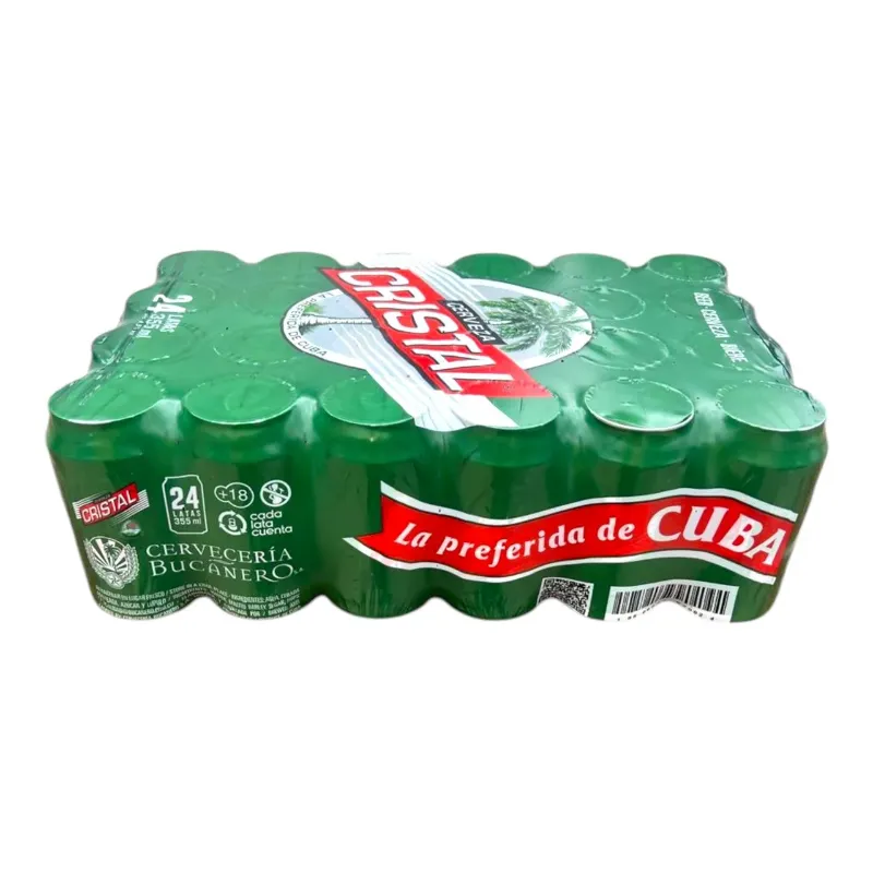Caja de 24 cervezas cristal 