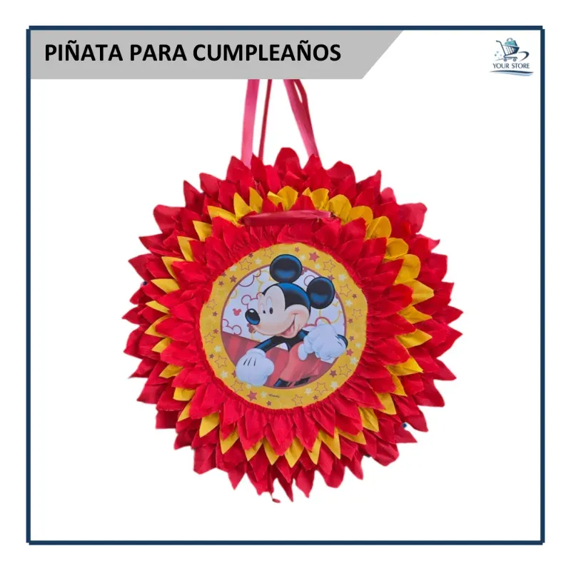 Piñata para Cumpleaños Mickey Mouse