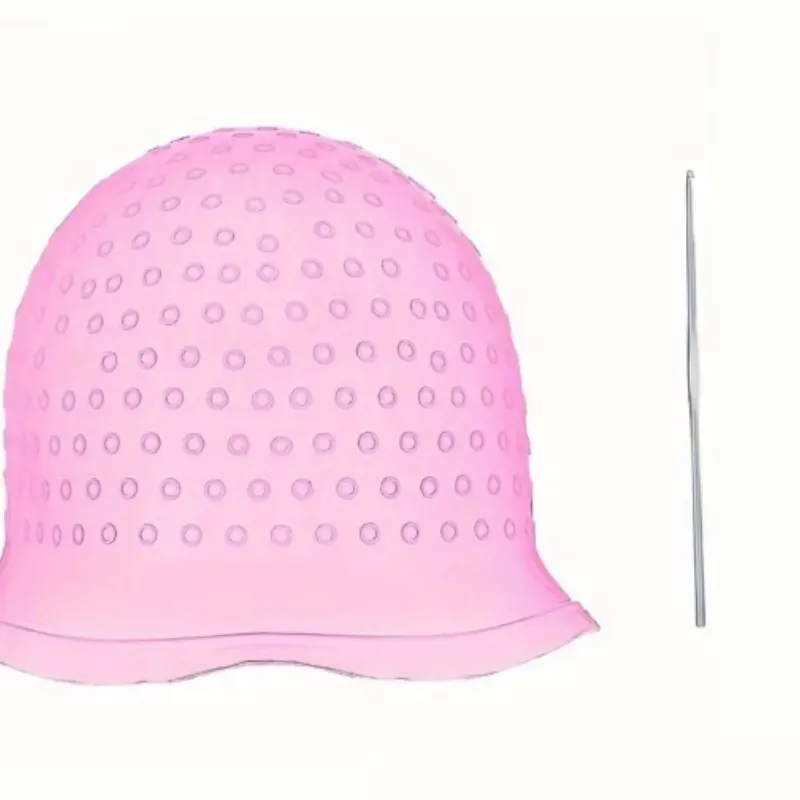 ‼️Gorro de Silicona para Iluminaciones con su Gancho Rosado