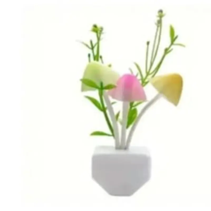 LAMPARA DE SETAS MULTICOLOR