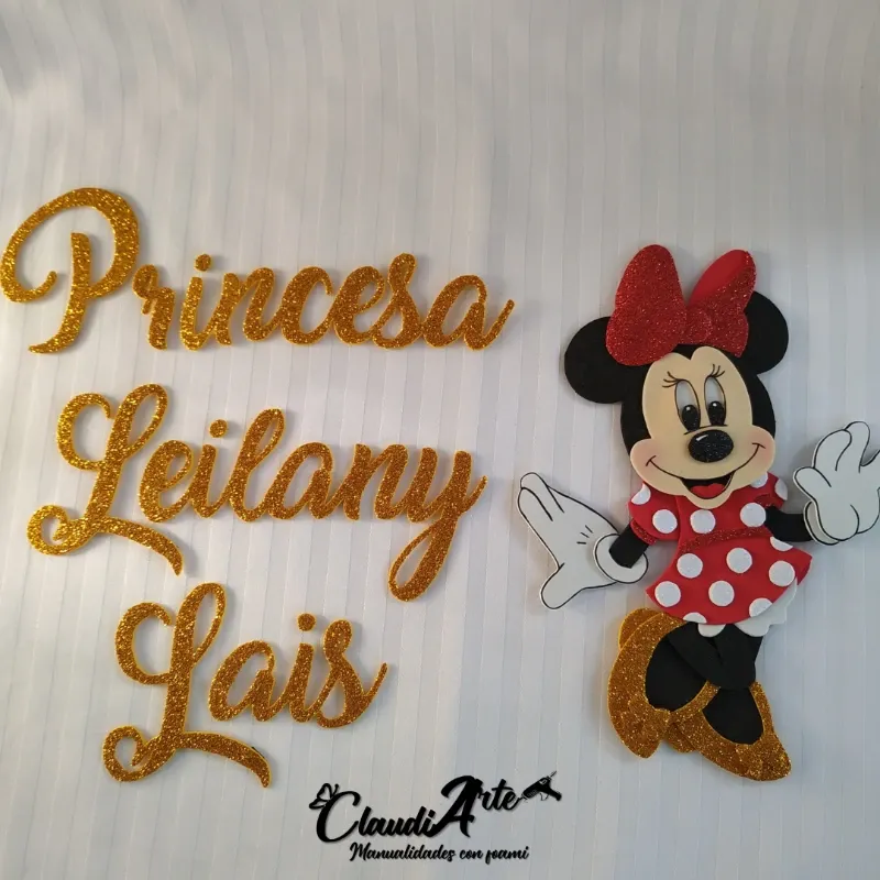 Adornos para la pared (Minnie)