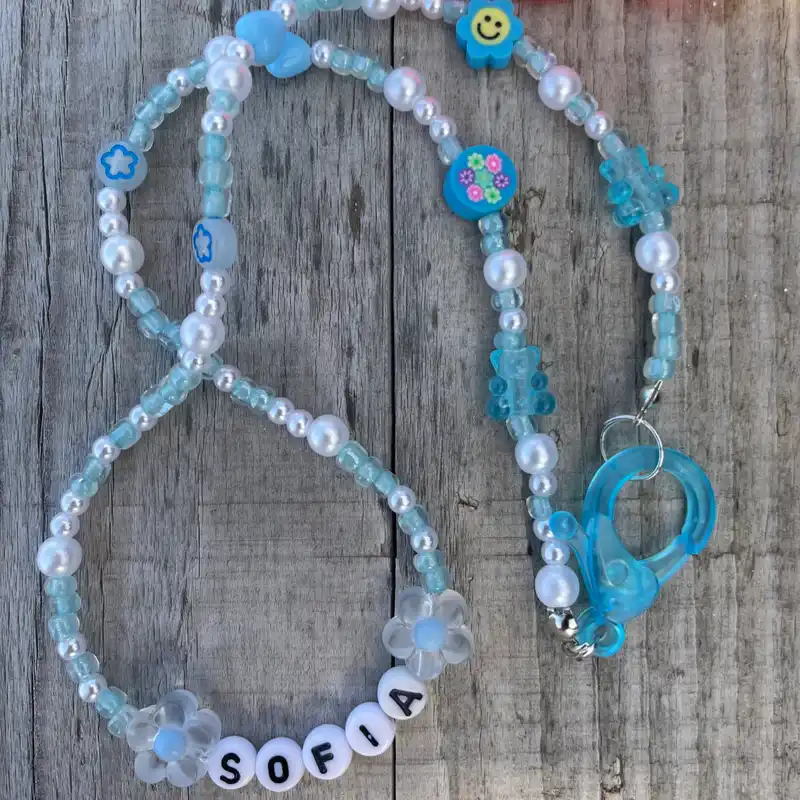 Collar para mascotas de cuentas