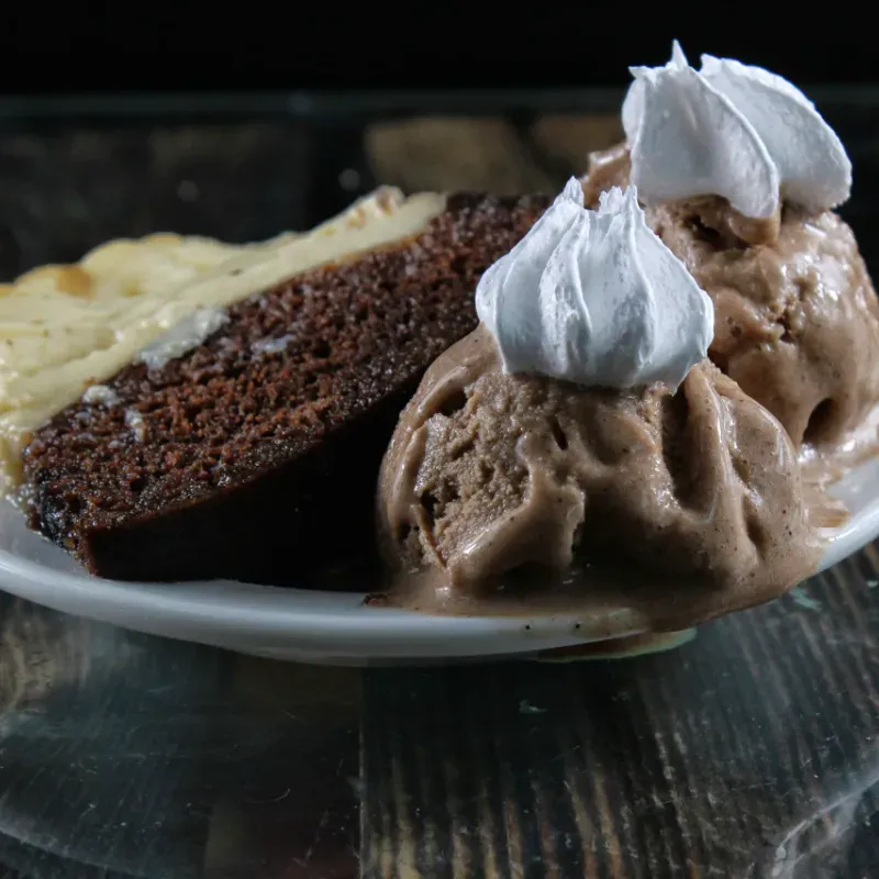 Choco flan (porciones)