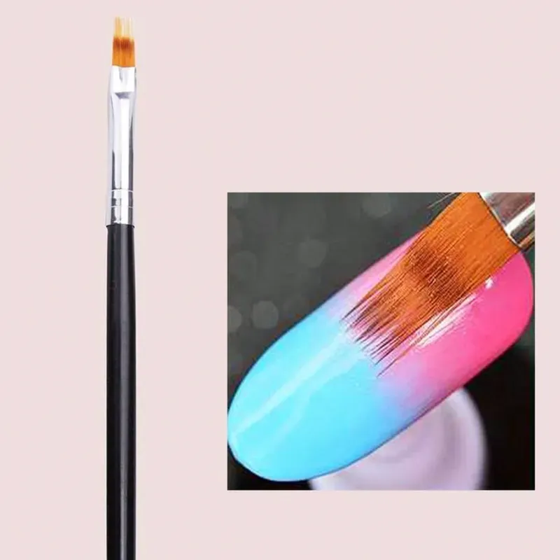 Pincel difuminador de esmalte