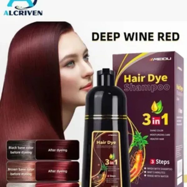 Champu color rojo