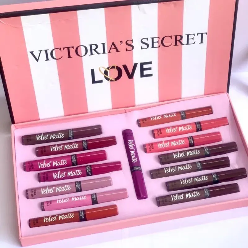 Labiales colección "LOVE" Velvet Matte de Victoria’s Secret✨