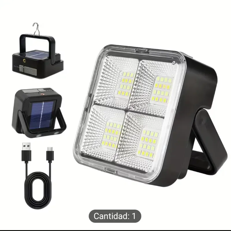 Lámpara recargable de 30 Wat