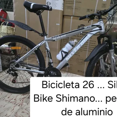  Bicicleta de adulto medida 26  〽️Silver bike shimano .