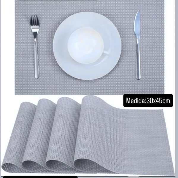 Doile Individual/Poliéster-PVC