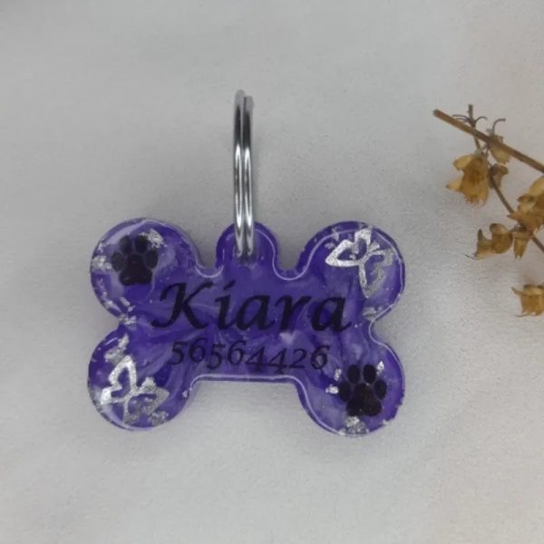 Chapilla para mascota (diseño marmoleado)