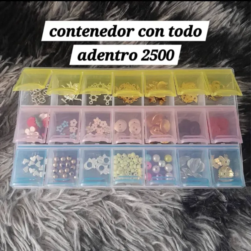 Caja organizadora de bisutería