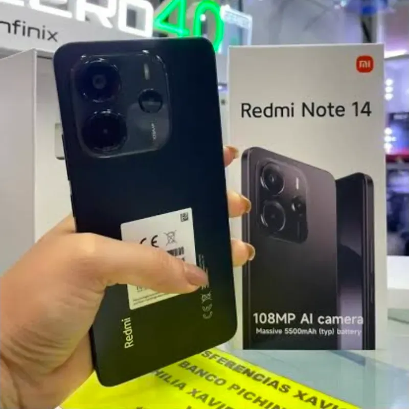 Xiaomi Redmi note 14 ( 6 ram y 128 GB)