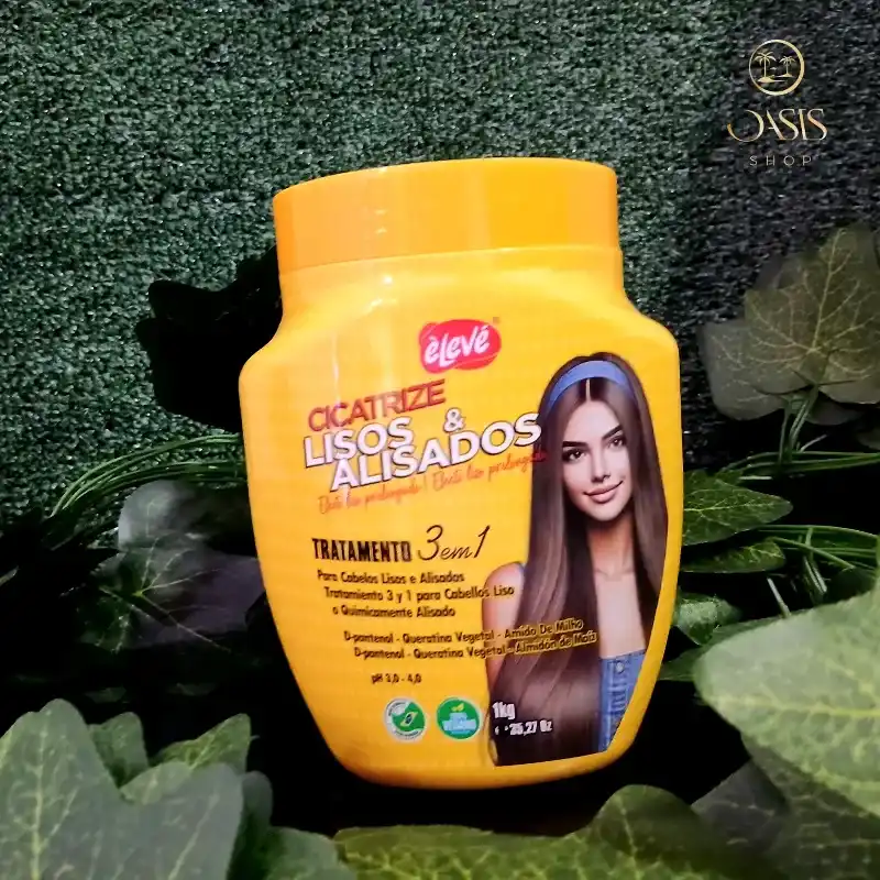 Tratamiento èlevé 3 en 1 para cabello lacio - lisos y alisados