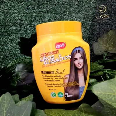 Tratamiento èlevé 3 en 1 para cabello lacio - lisos y alisados