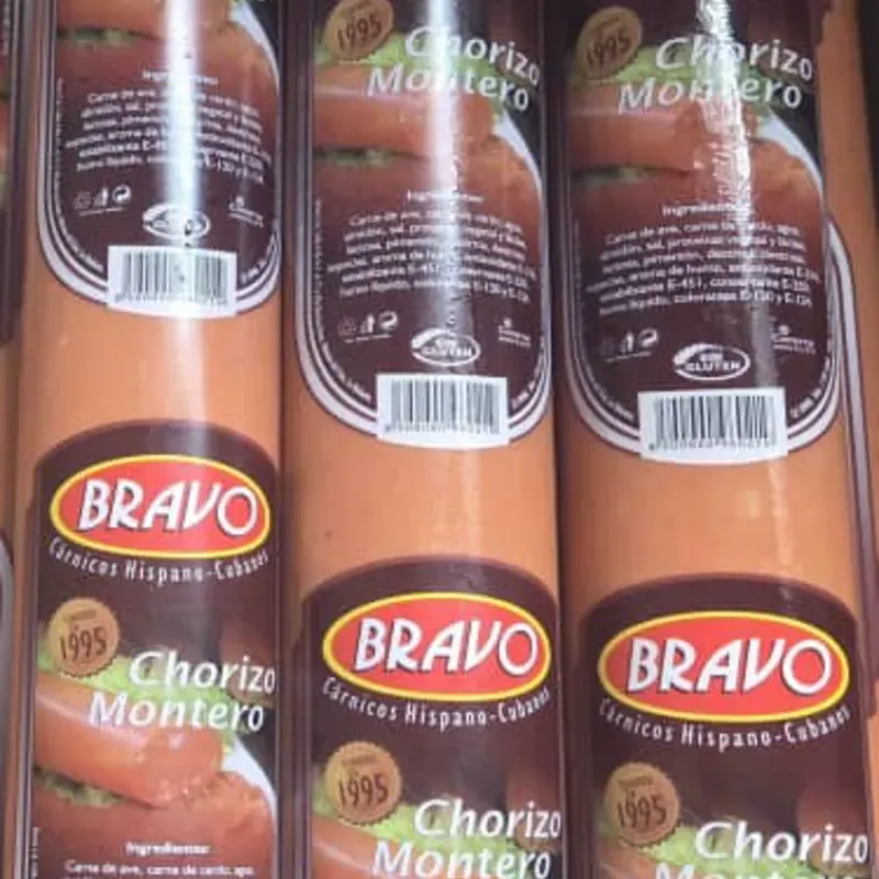  Chorizo Bravo Montero 1kg / 2.2lb  -