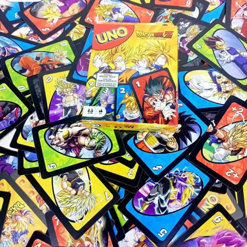 JUEGO CARTAS UNO CLÁSICA TEMÁTICA DRAGON BALL