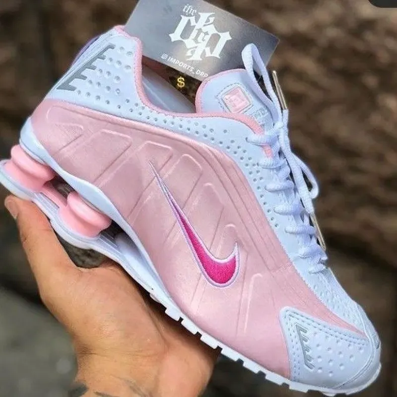 Nike Shox 4 Muelles Rosados
