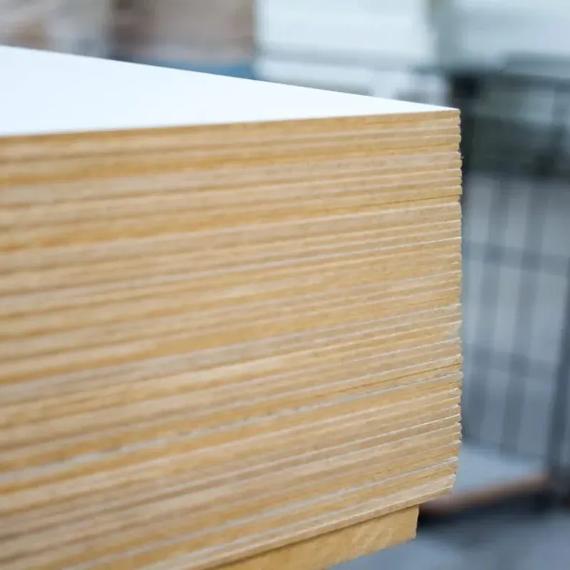 Mdf melaminado blanco 3mm