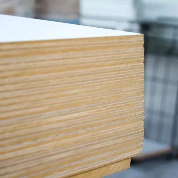 Mdf melaminado blanco 3mm
