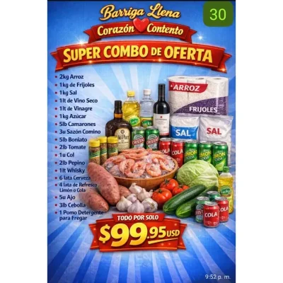 Combo #30(Mercado Express)