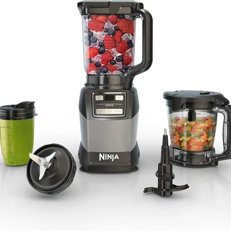 Batidora NINJA PRO 1200W AMZ493BRN 110V/60Hz MEGA SISTEMA DE COCINA (BATIDORA + PROCESADOR + NUTRI-NINJA) NUEVA EN CAJA.