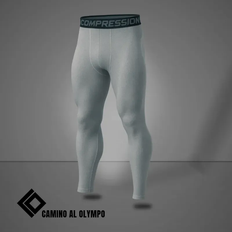 Licra larga de hombre gris