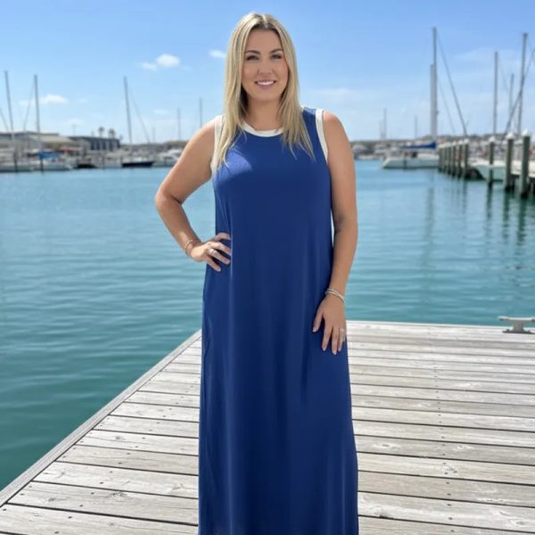 Vestido largo sin Mangas