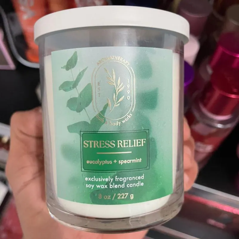 Vela aromática (1mecha ) Stress Relief