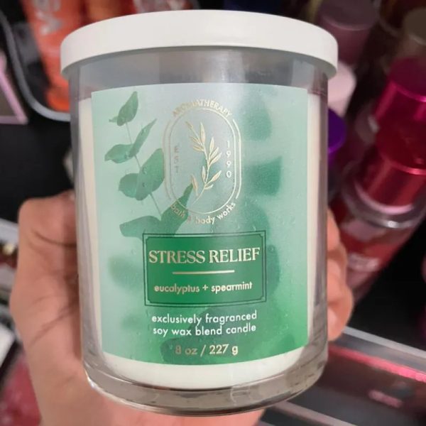 Vela aromática (1mecha ) Stress Relief