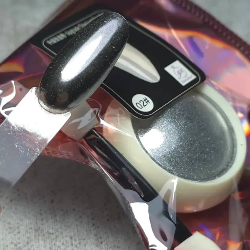 Efecto Espejo Plateado