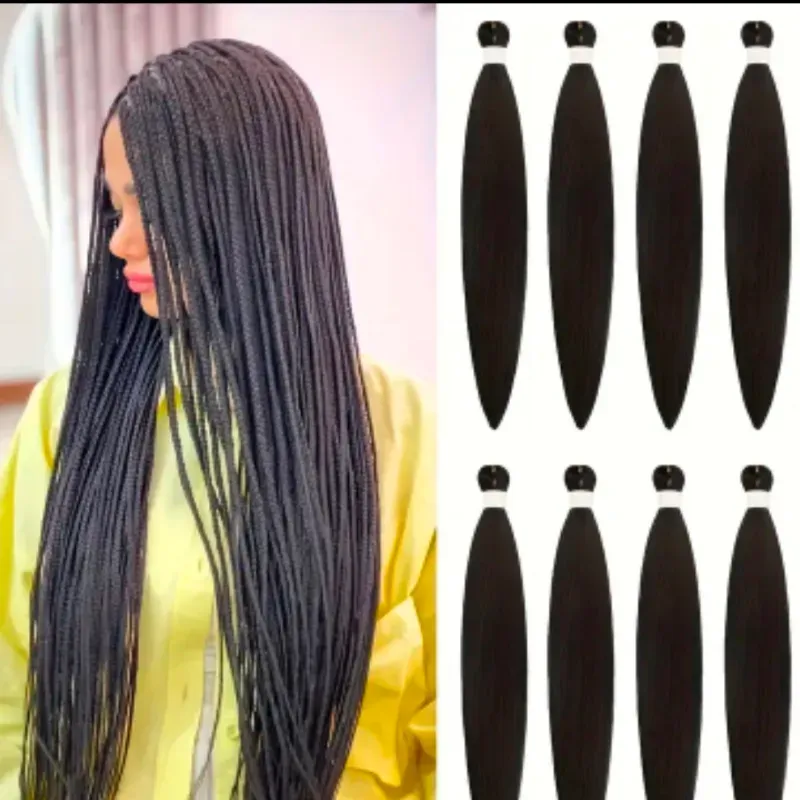 Pelo para trenzas negro