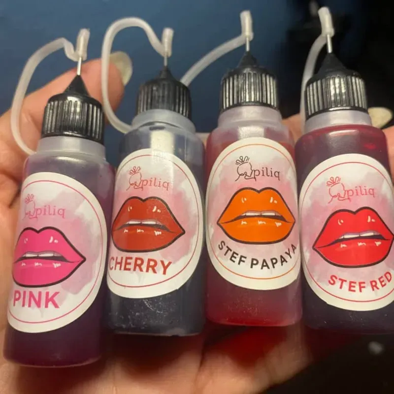 Tinte henna para labios