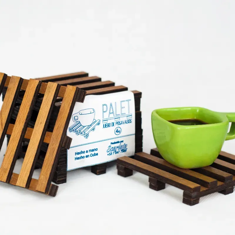 Posavasos pallet