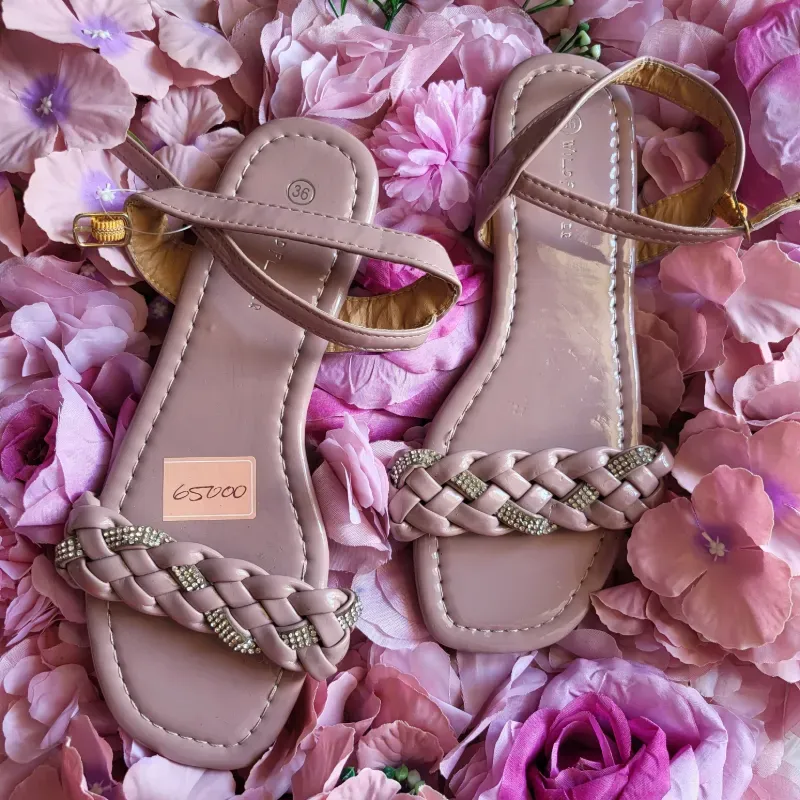 Sandalias rosa