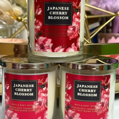 ✨Velas Aromáticas de Cereza 