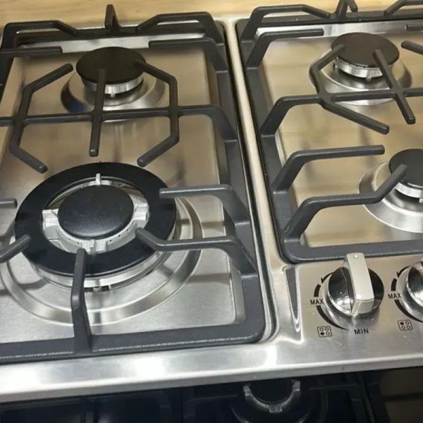 Cocina de empotrar de 4 quemadores