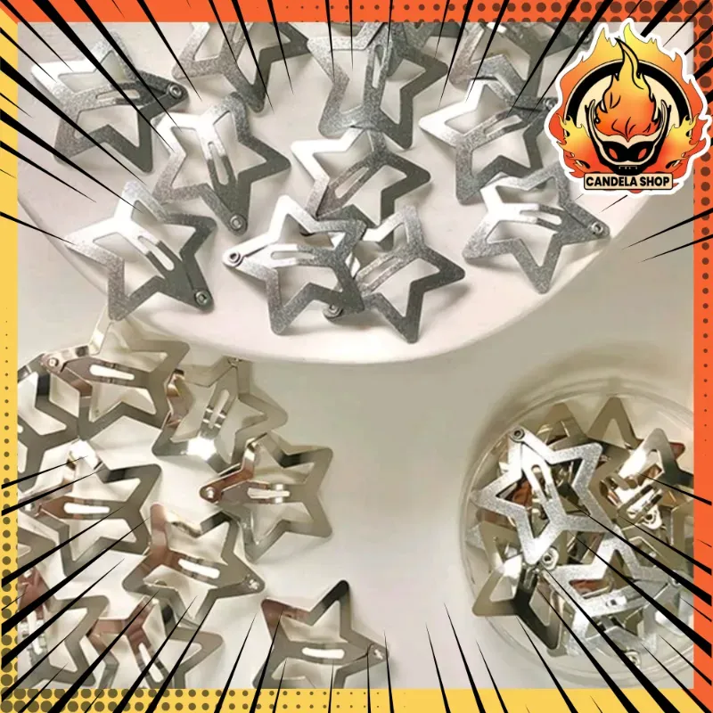 ⭐️ ¡HEBILLAS DE ESTRELLA PLATEADA! 