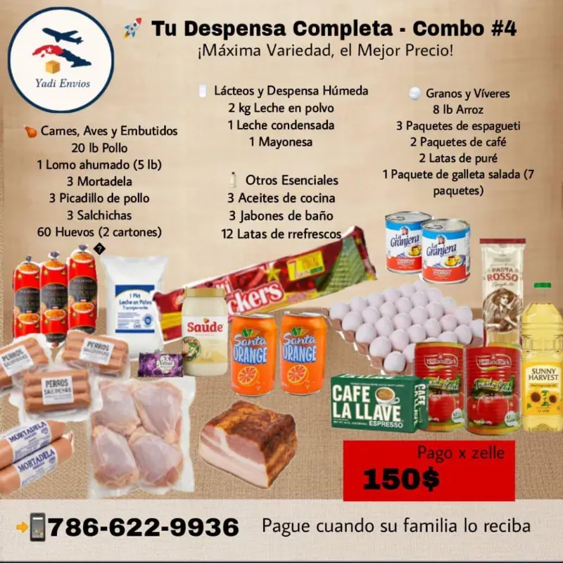 Combo de Alimentos 4