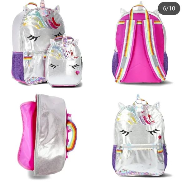 Mochila con utensilios escolares 
