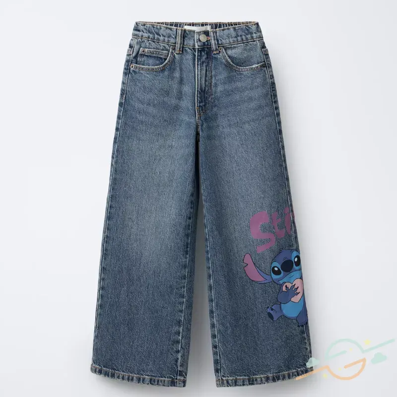 Jean azul Stich ZARA