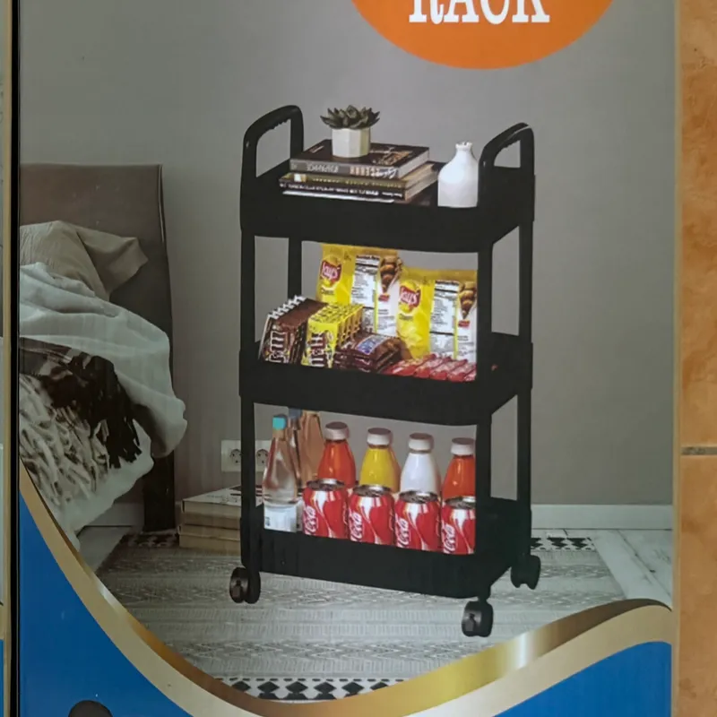 Estante con ruedas