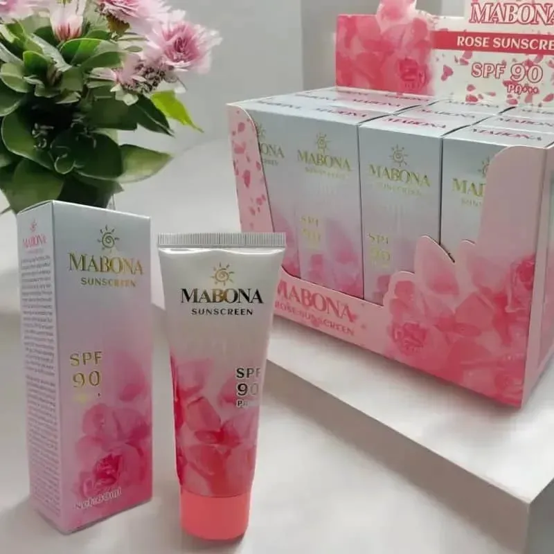 Protector solar Mabona de rosa 