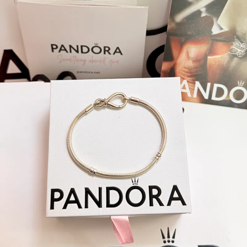 *PANDORA ORIGINAL 100 %* Cierre nudo infinito Pandora