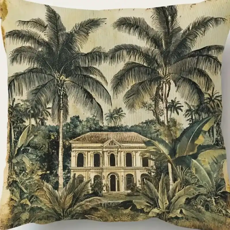 Cojín Hacienda Tropical