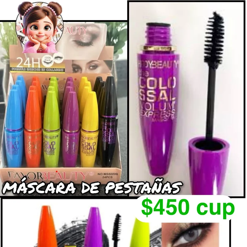 Máscara para pestañas