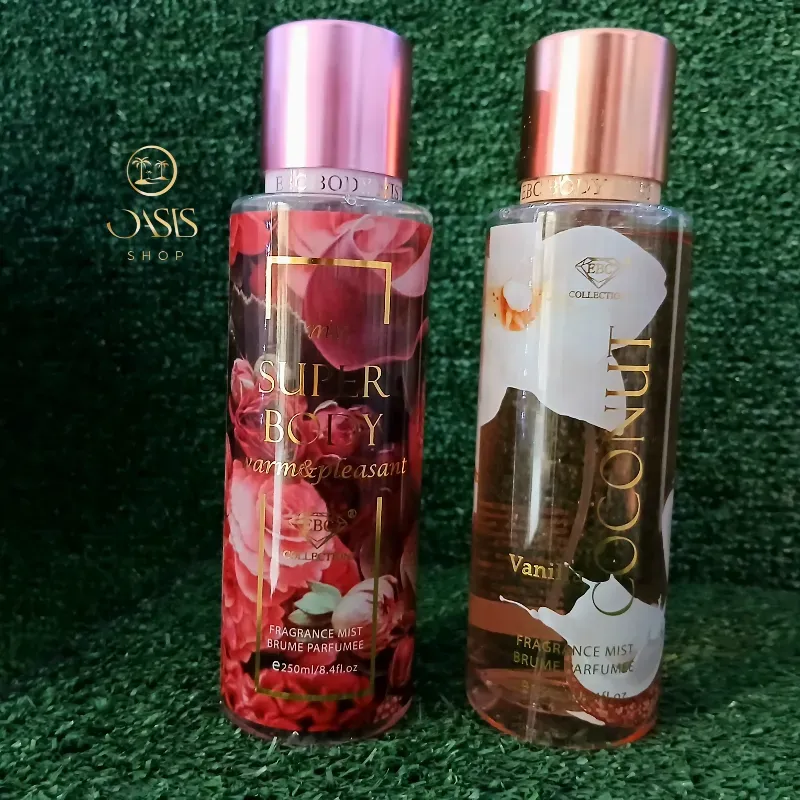 Colonias Super Body  y Vanilla Coconut 250 ml