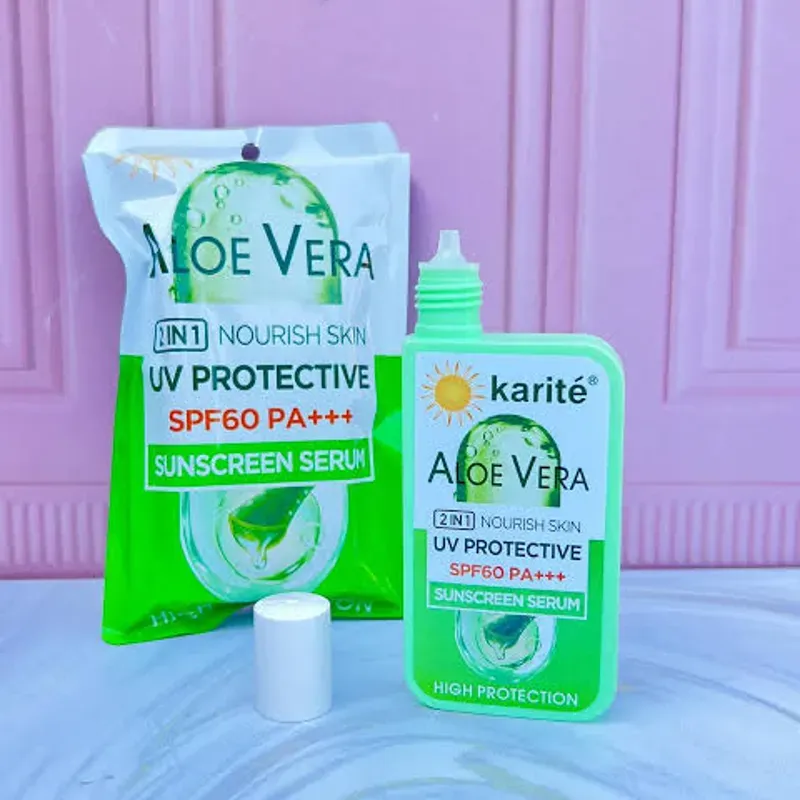 ‼️Serum con protector solar de aloe de vera‼️