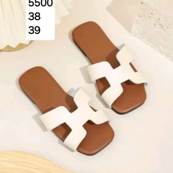 Sandalias blancas